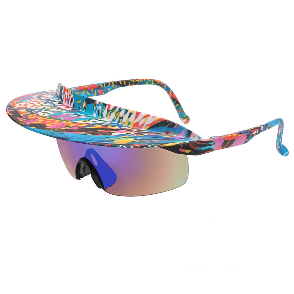 Personalized Brim Cycling Sunglasses 5