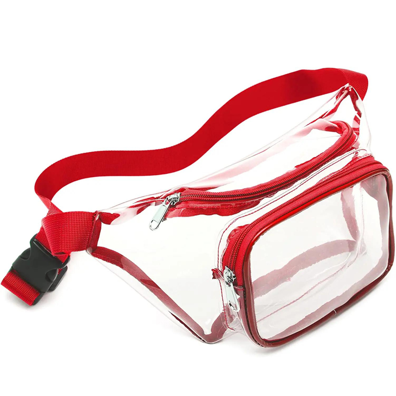 Zippered Clear Fanny Pack 6
