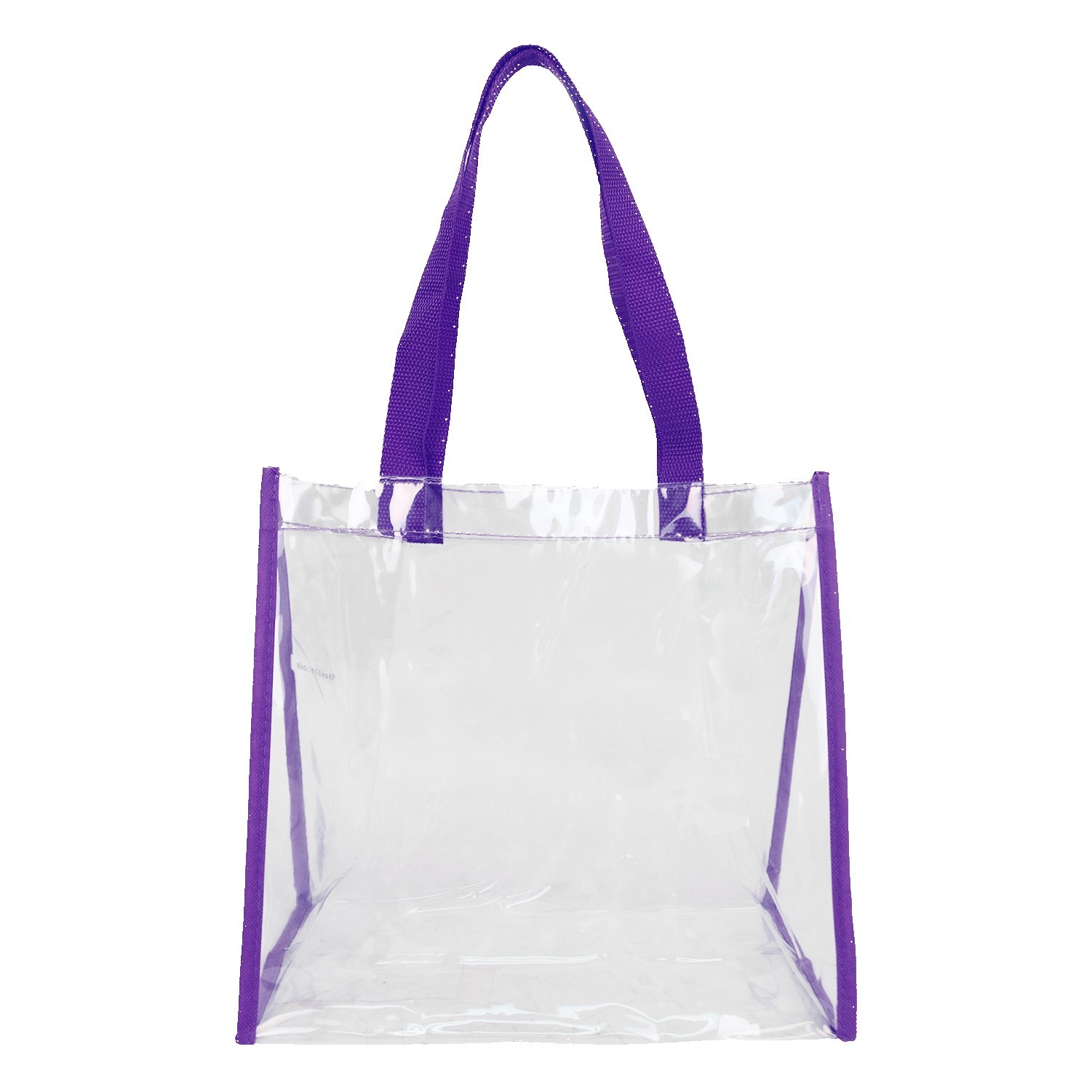 Full Color Clear Stadium Security Open Tote Bag 7