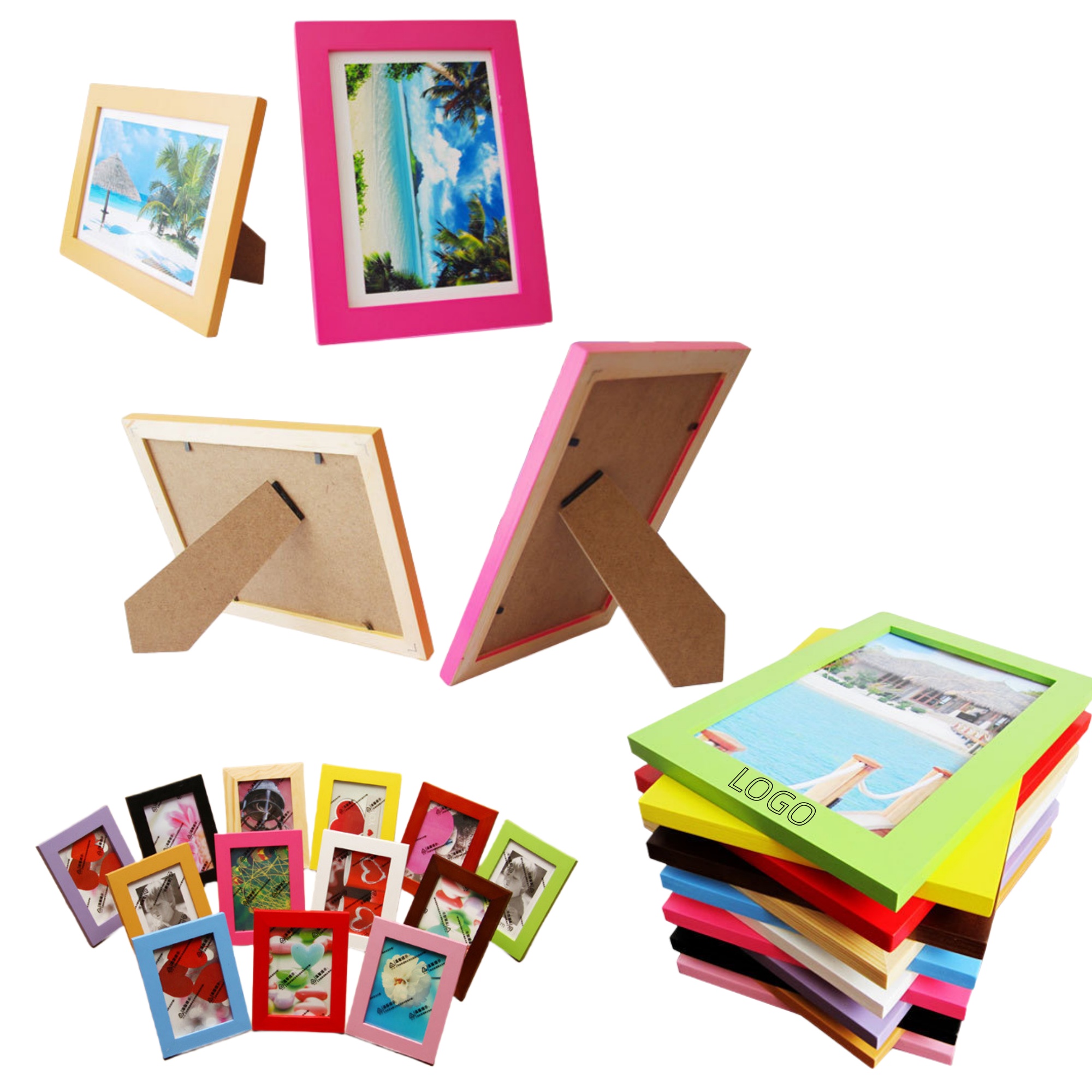 4x6 Wood Photo Frame 2