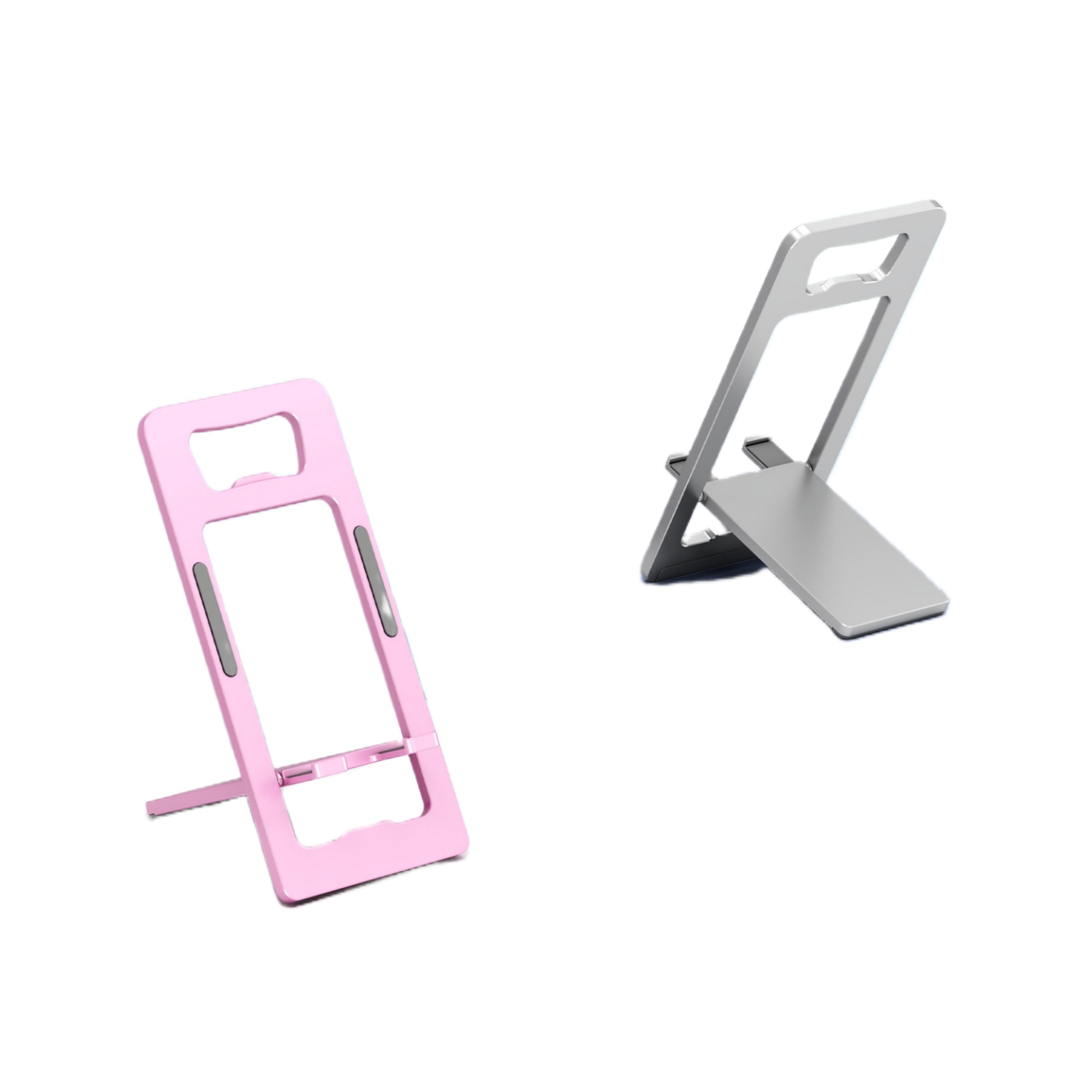 Foldable Aluminum Cell Phone Stand with Bottle Opener 2