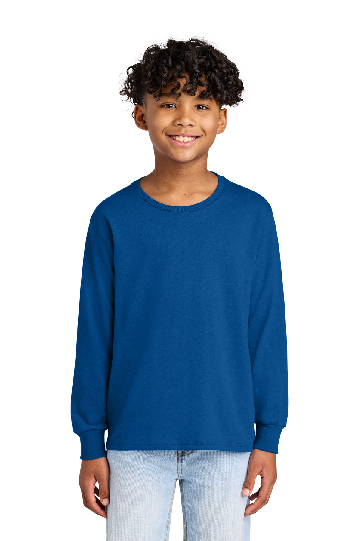 Jerzees Youth Dri-Power 50/50 Cotton/Poly Long Sleeve 29BL 25