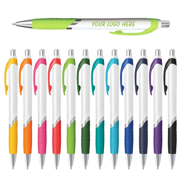 Turbo Ballpoint Pen -White Barrel 1