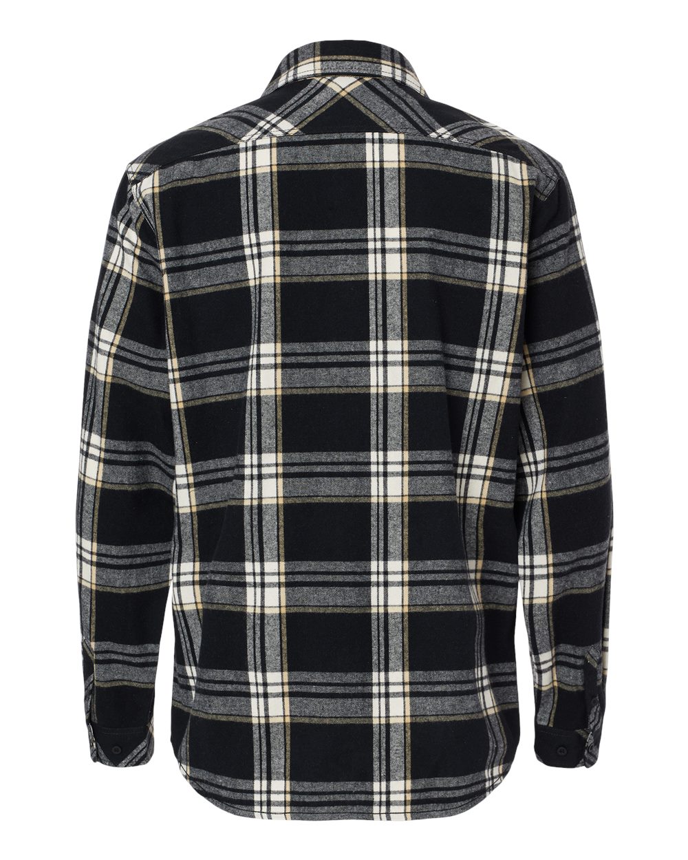Open Pocket Flannel Shirt