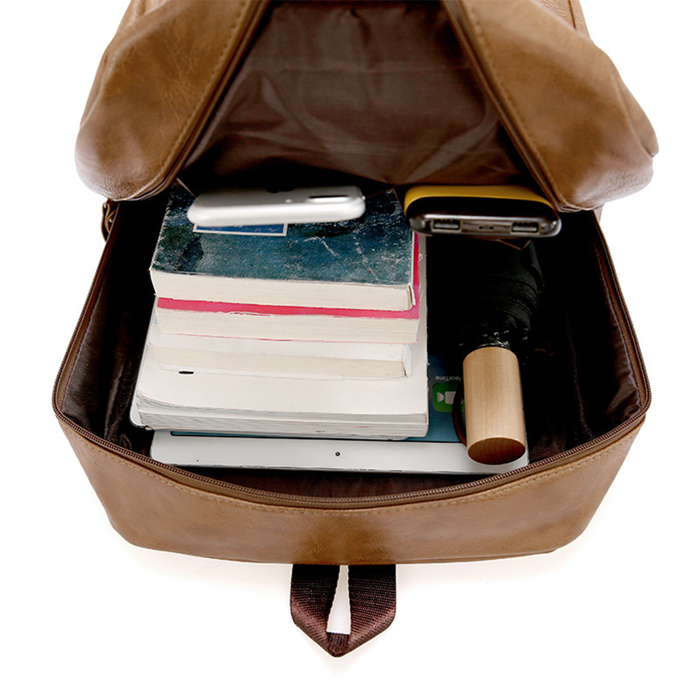Pu Stylish Faux Leather Backpack For Everyday Use 2