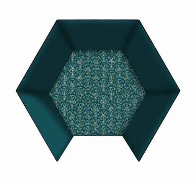 Hexagonal Vogue Booth Enclosure (8Ft x 8Ft) 5