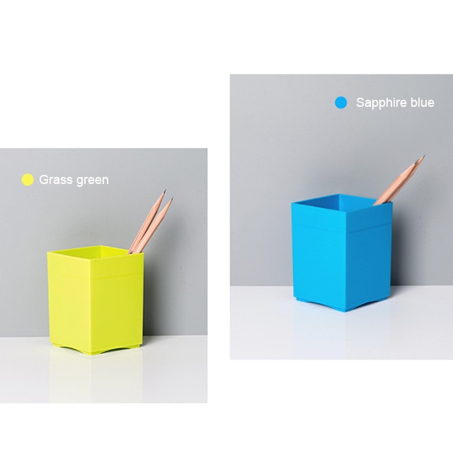 Square Plastic Pen Holder 7