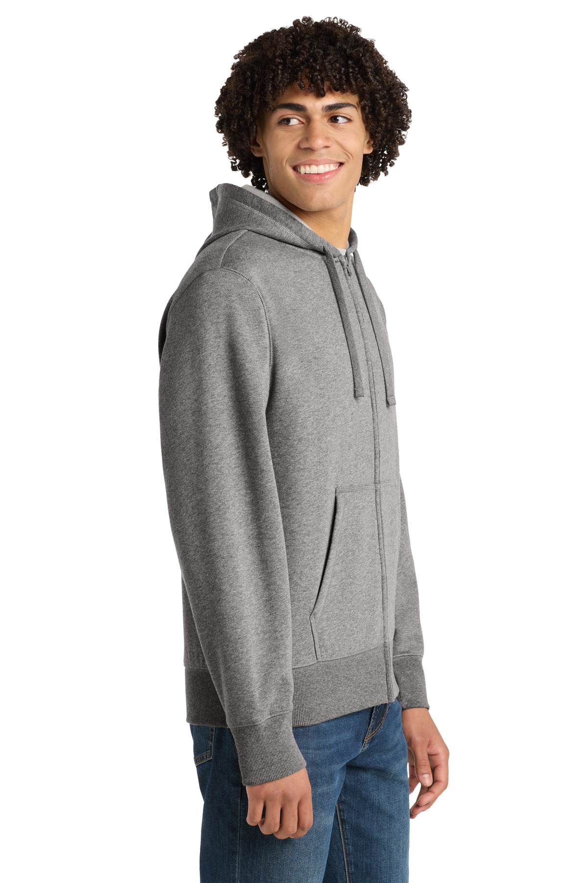 Sport-Tek Full-Zip Hooded Sweatshirt. ST258, custom hoodie or sweatshirt with logo imprint 22