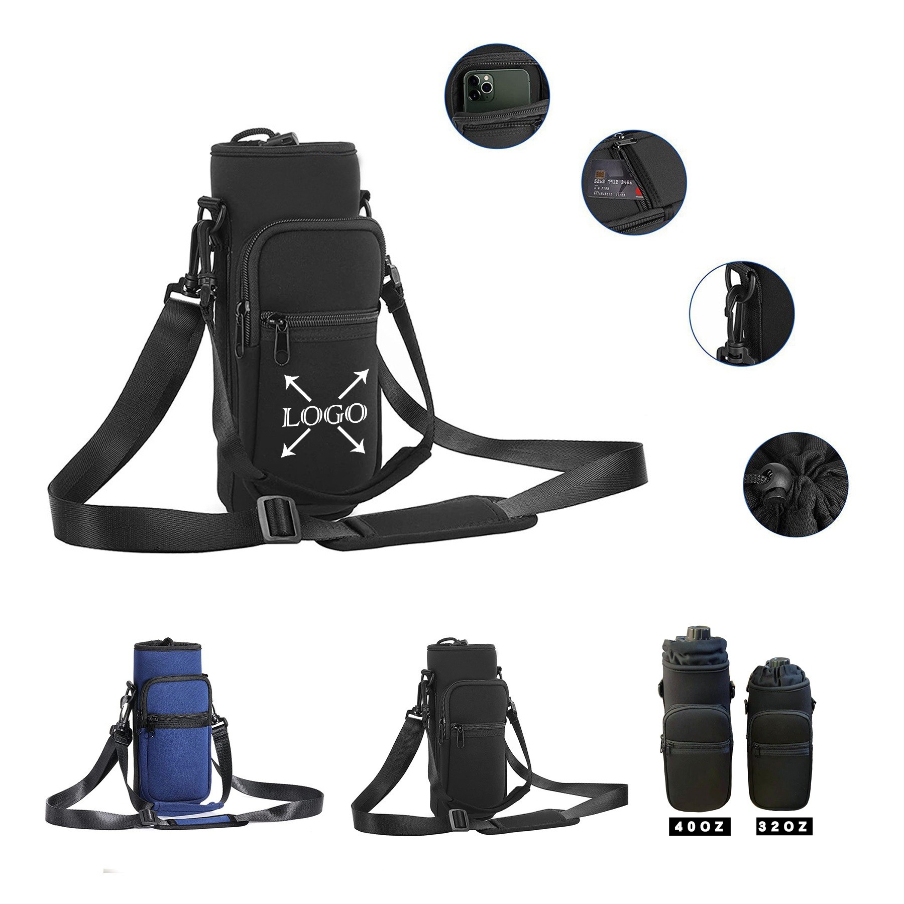 Water Bottle Carrier Bag