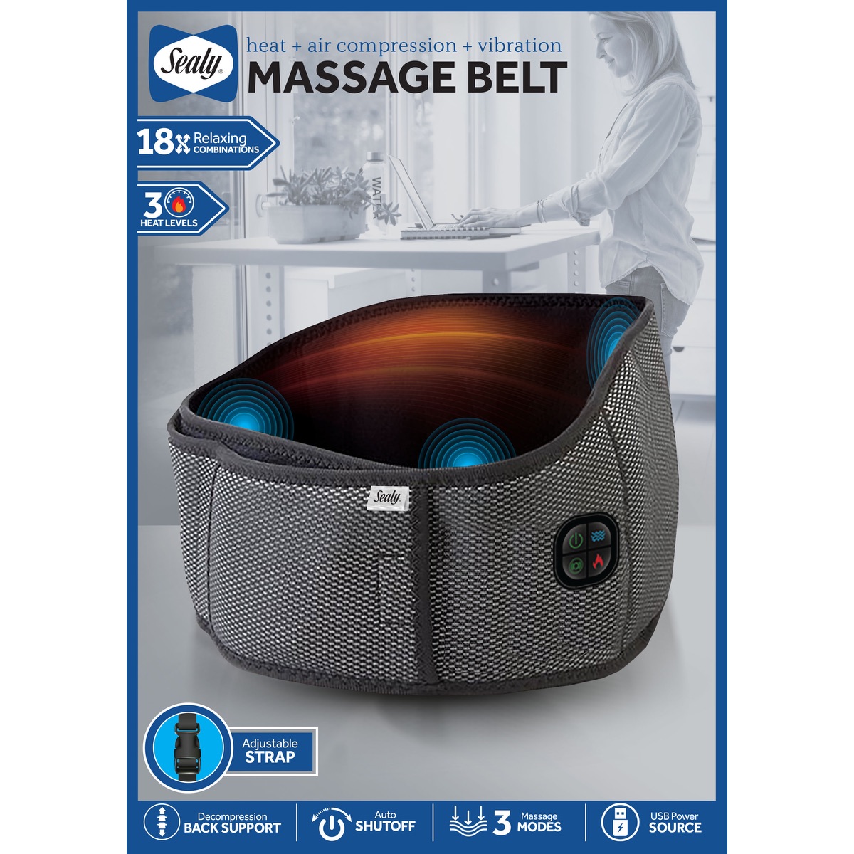 Sealy® Massage Belt 15