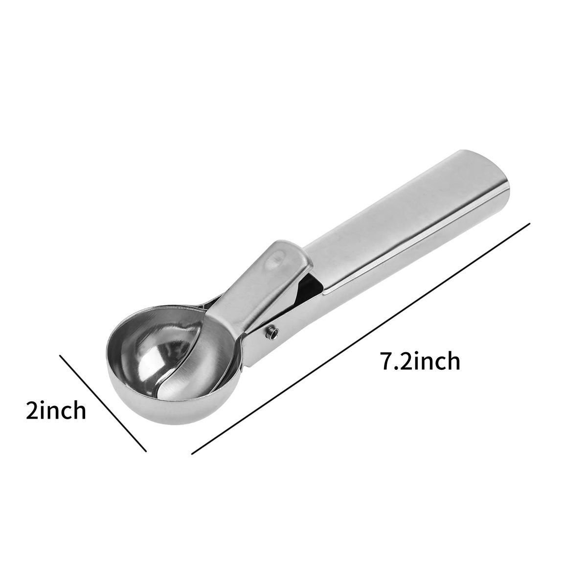 7.2 Inch Ice Cream Scoop for Home or Parties 3
