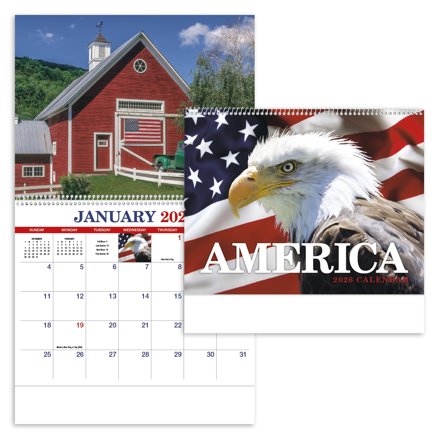 HotLine® Products America Appointment Calendar - Spiral 10
