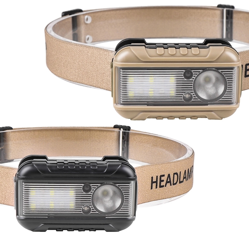 USB Rechargeable Magnetic Sensor Headlight 2