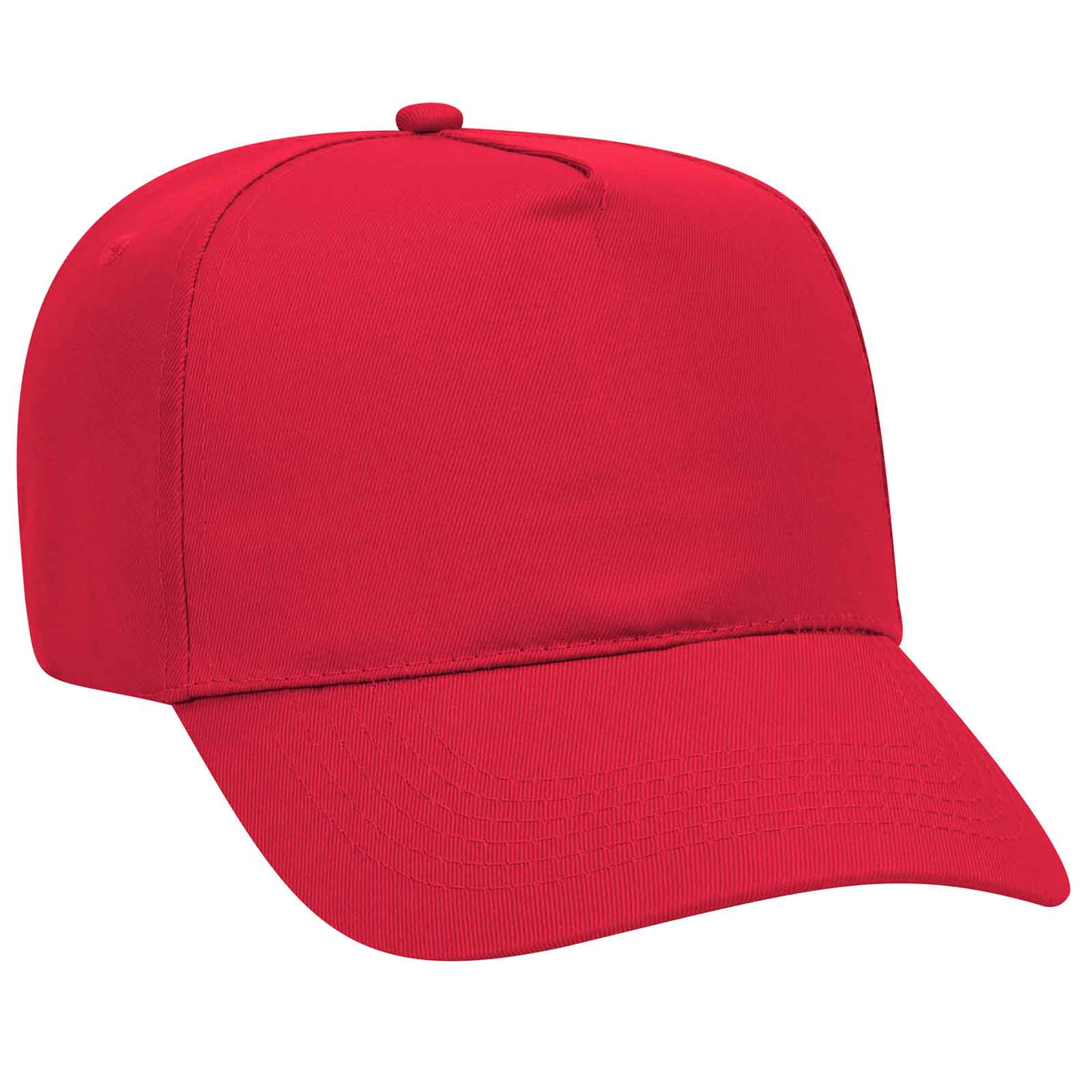 OTTO CAP® 5 Panel Mid Profile Baseball Cap 48