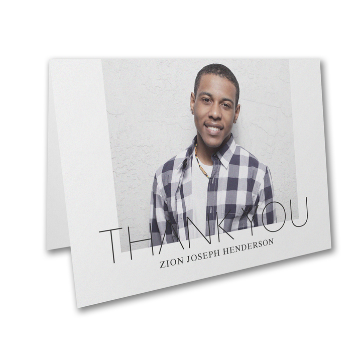 Simple Thanks Thank You Card 2