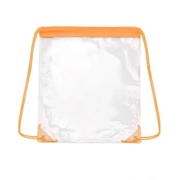 Clear Stadium Drawstring Backpack 3