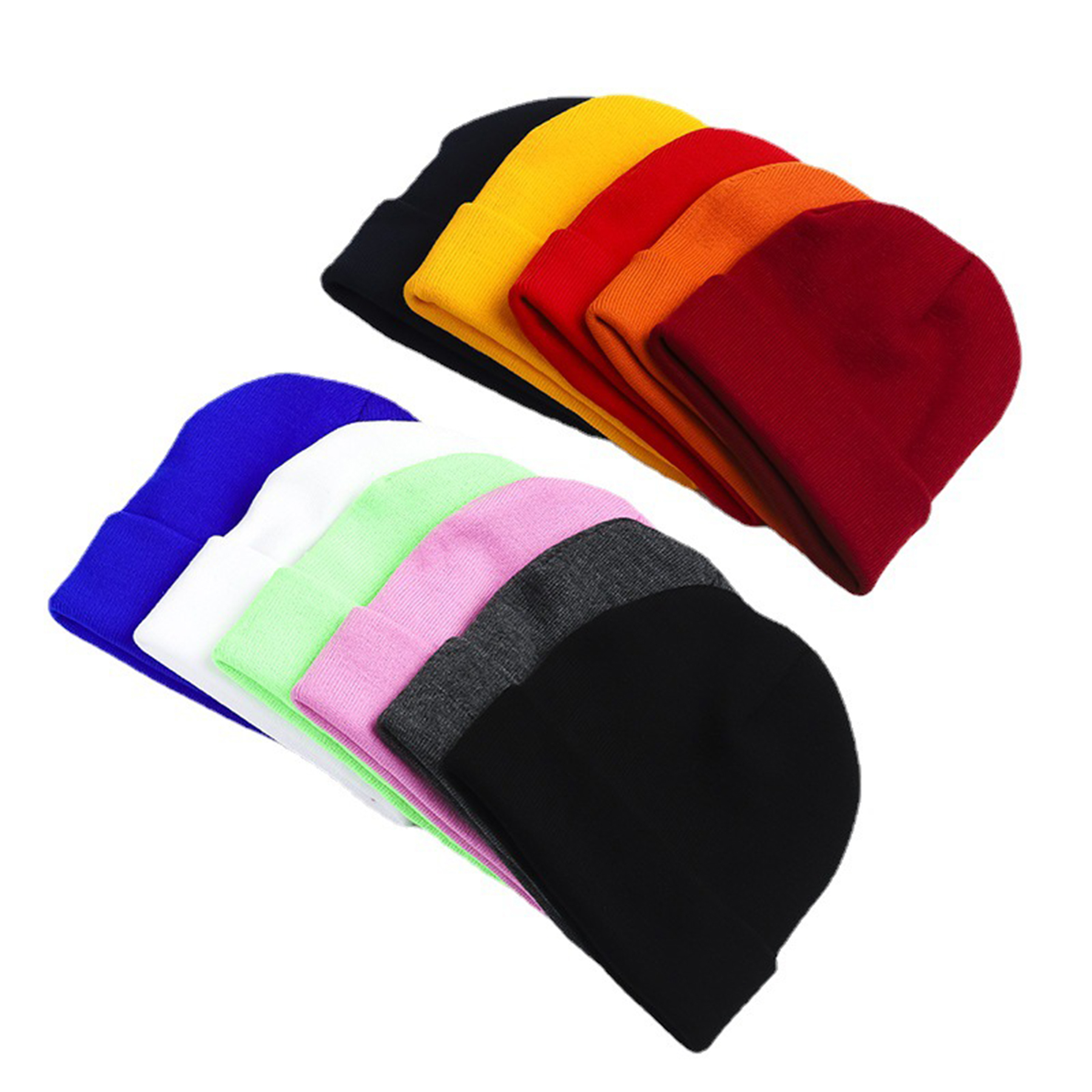 Colorful Warm Knit Beanie 4
