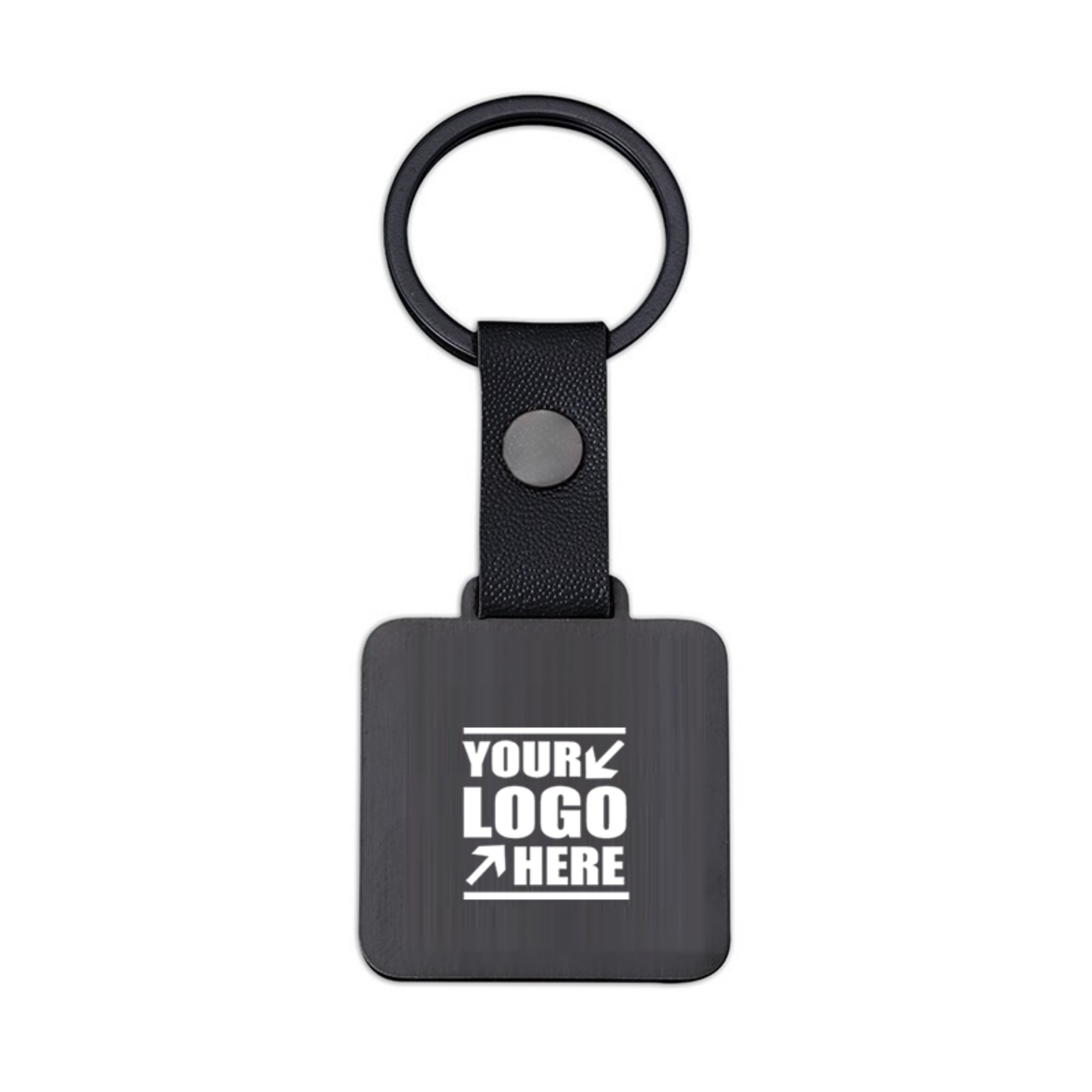 Square Metal Key Tag 4