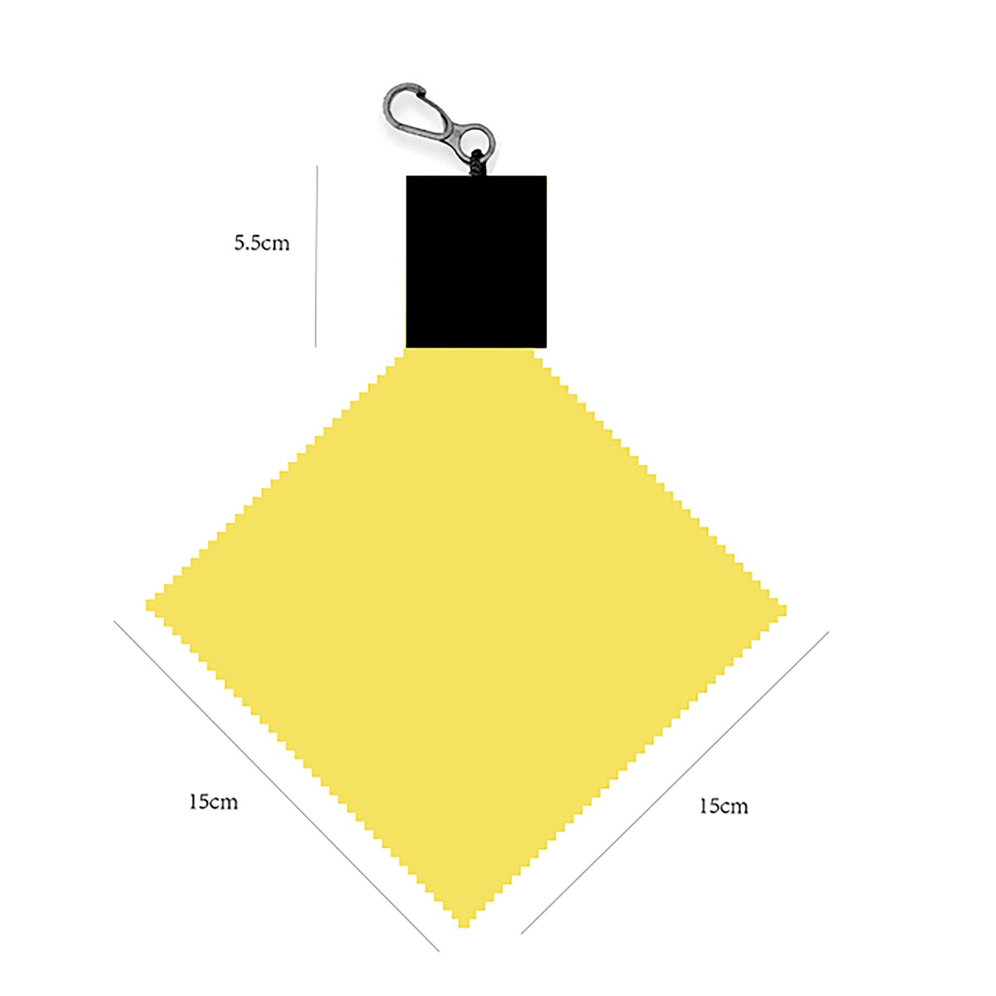 Microfiber Cleaning Cloth With Carabiner 2