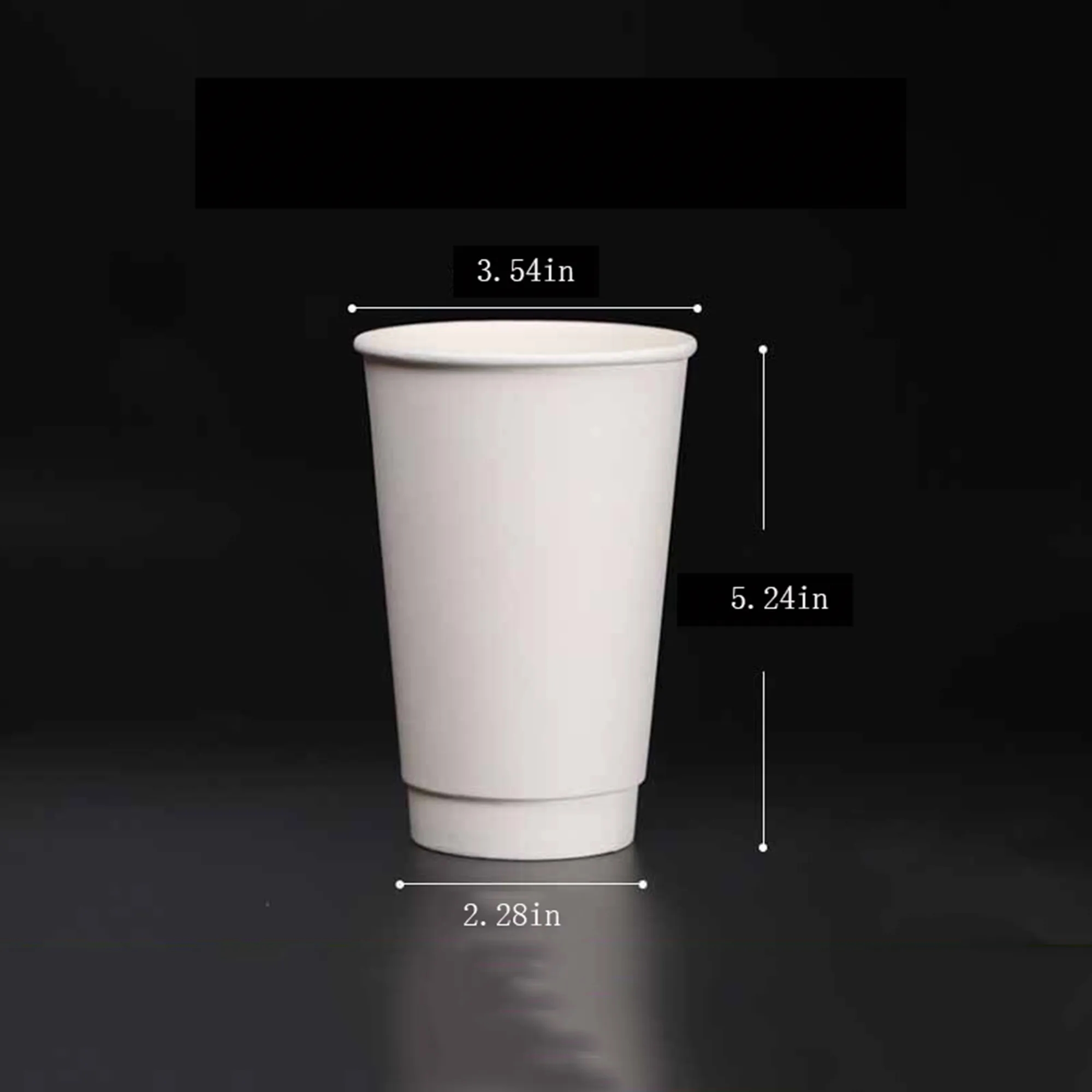 16oz Double Wall Insulated Paper Cup 2