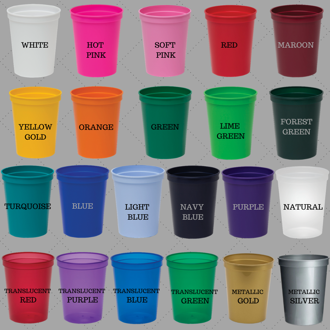 16 oz. Smooth Squat Stadium Cup 17