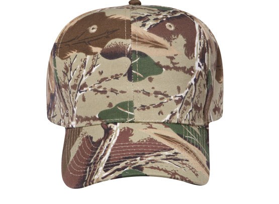 OTTO CAP Camouflage 6 Panel Mid Profile Baseball Cap 2