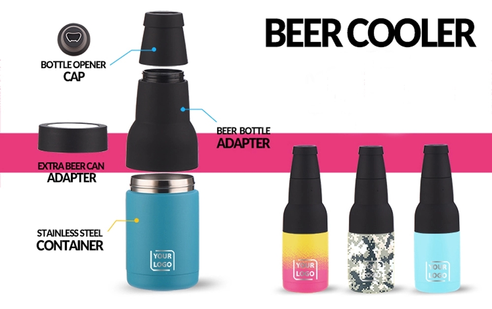 12Oz Stainless Steel Vacuum Insulated Can Cooler 4