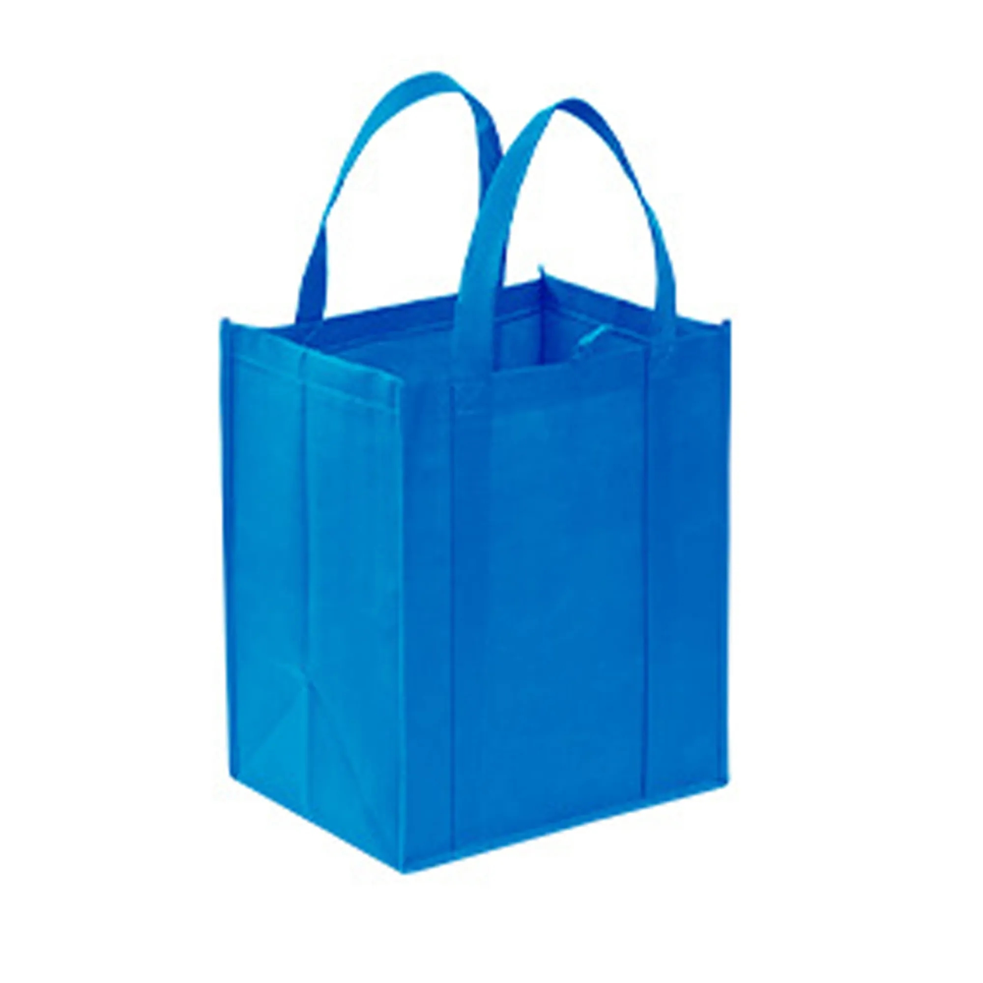 Non-Woven Shopper Tote with Plastic Stability Insert 1