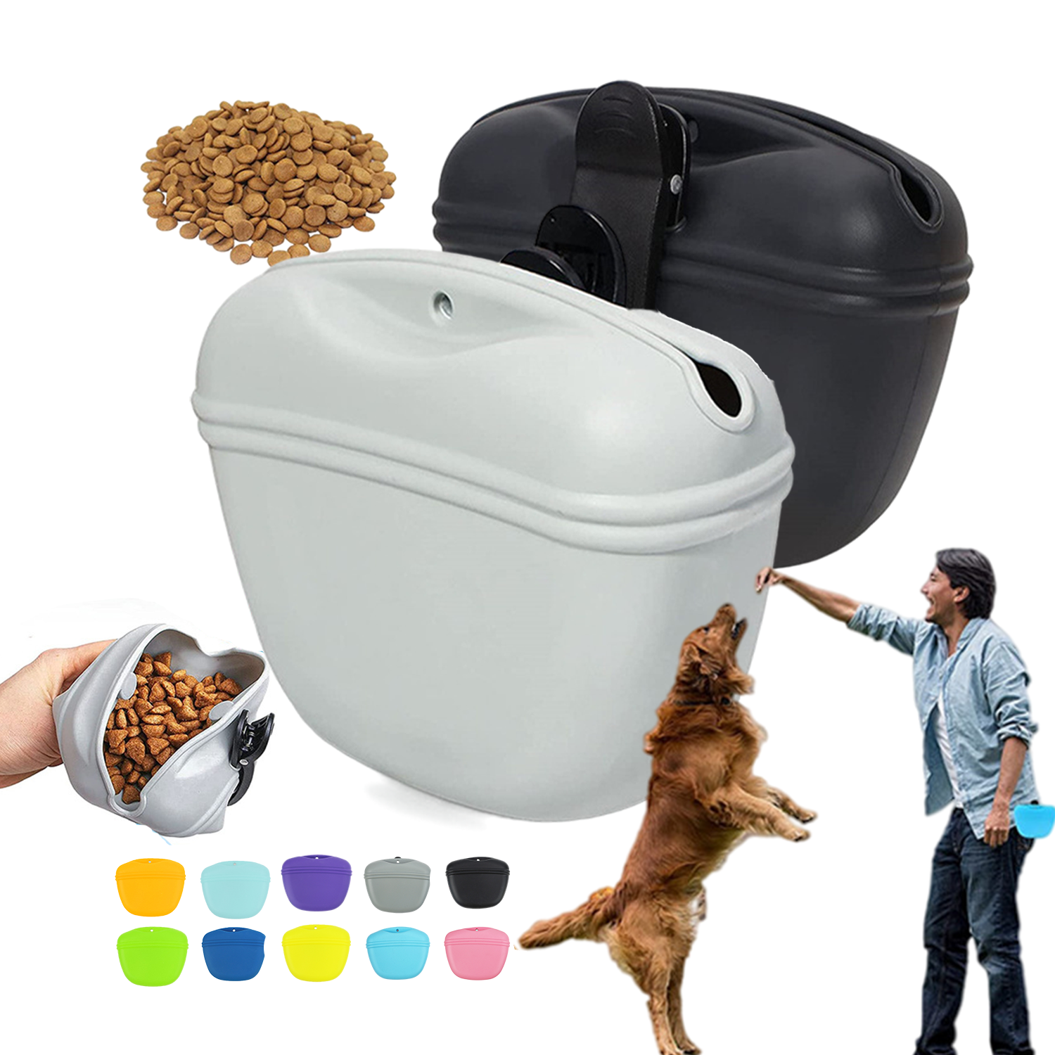 Silicone Dog Treat Pouch 2