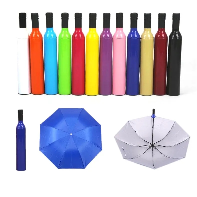 Creative Wine Bottle Umbrella 3