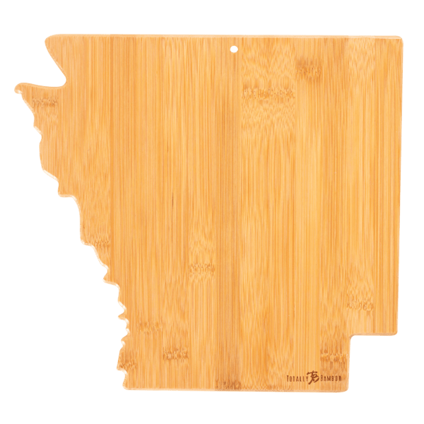 U.S. State Shaped Bamboo Cutting and Serving Boards 186