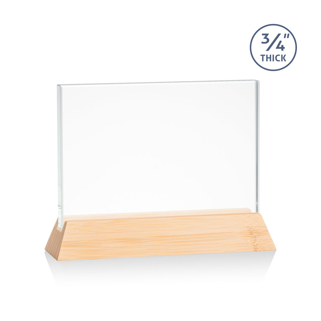 Walkerton VividPrint™ Award - Starfire/Bamboo (Horiz) 1