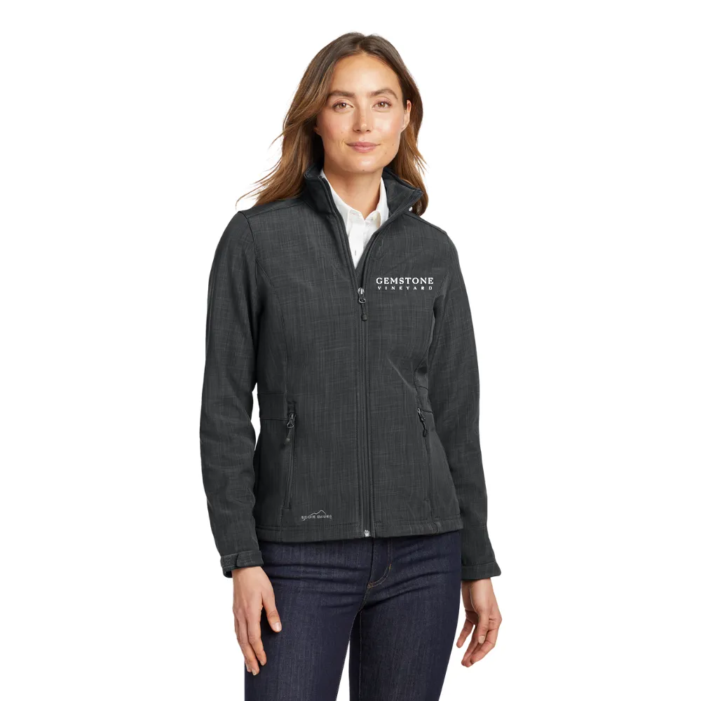 Eddie Bauer(R) Women's Shaded Crosshatch Soft Shell Jacket 4