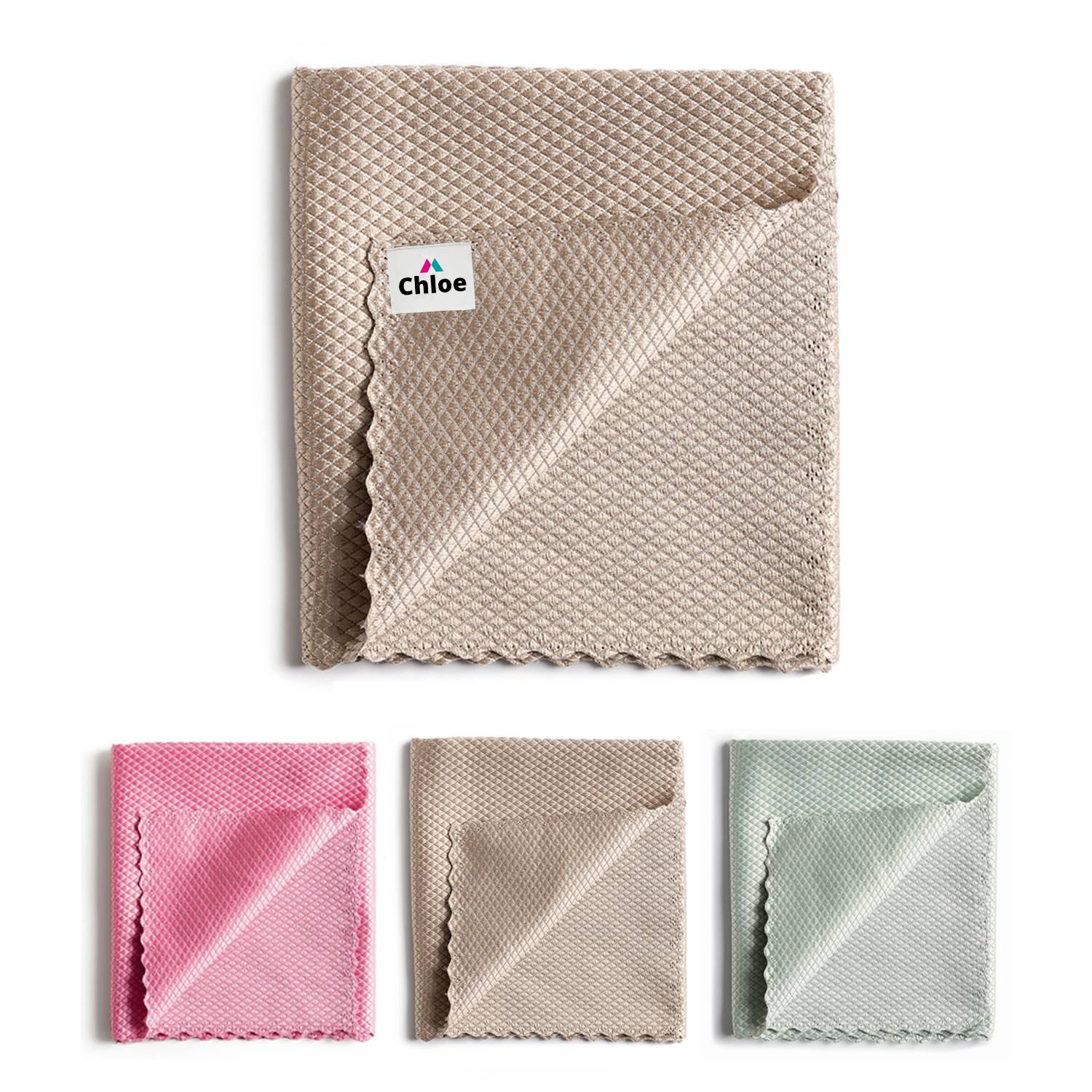 Fish Scale Pattern Absorbent Cloth 4