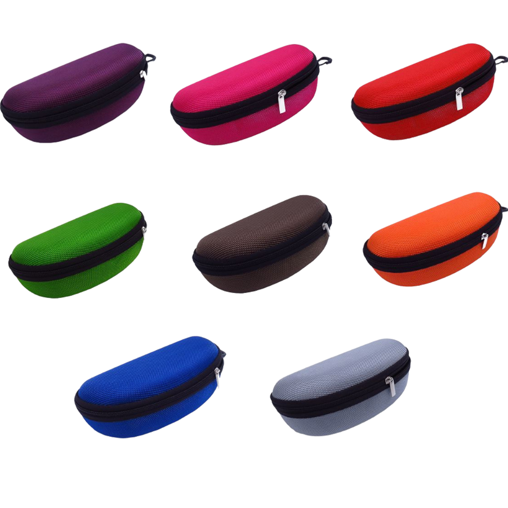 MOQ 50 PCS Stylish Zipper Eyeglasses Case 4