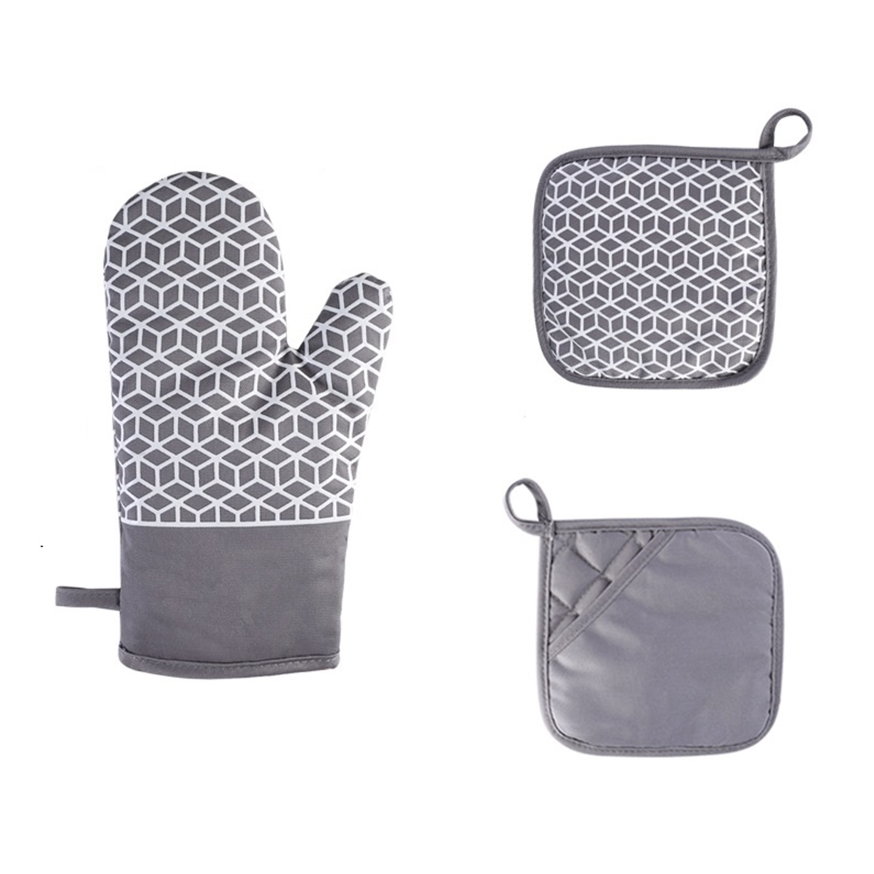 Oven Mitt and Pot Holder Set 7
