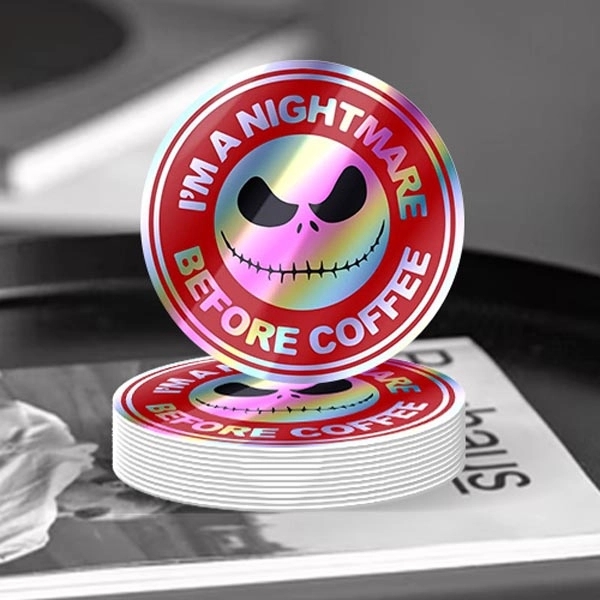 3" Custom Holographic Sticker 17
