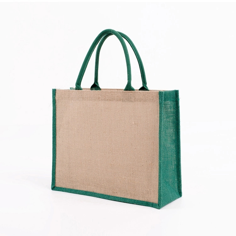 Jute tote bag, custom tote bag with logo imprint 2
