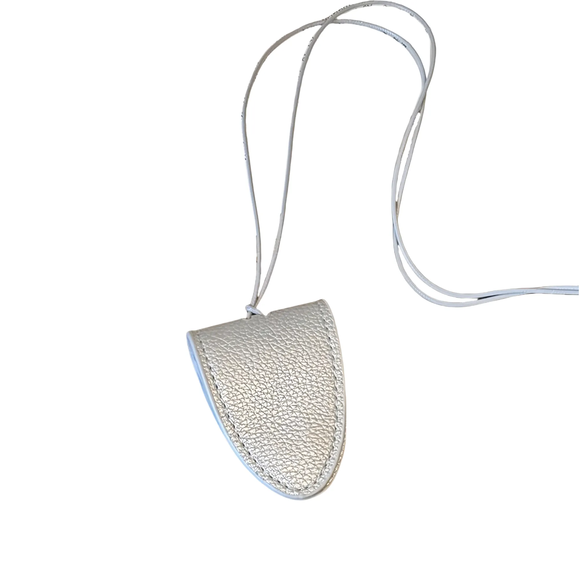 PU Leather Neck Hanging Magnetic Sunglasses Holder 10