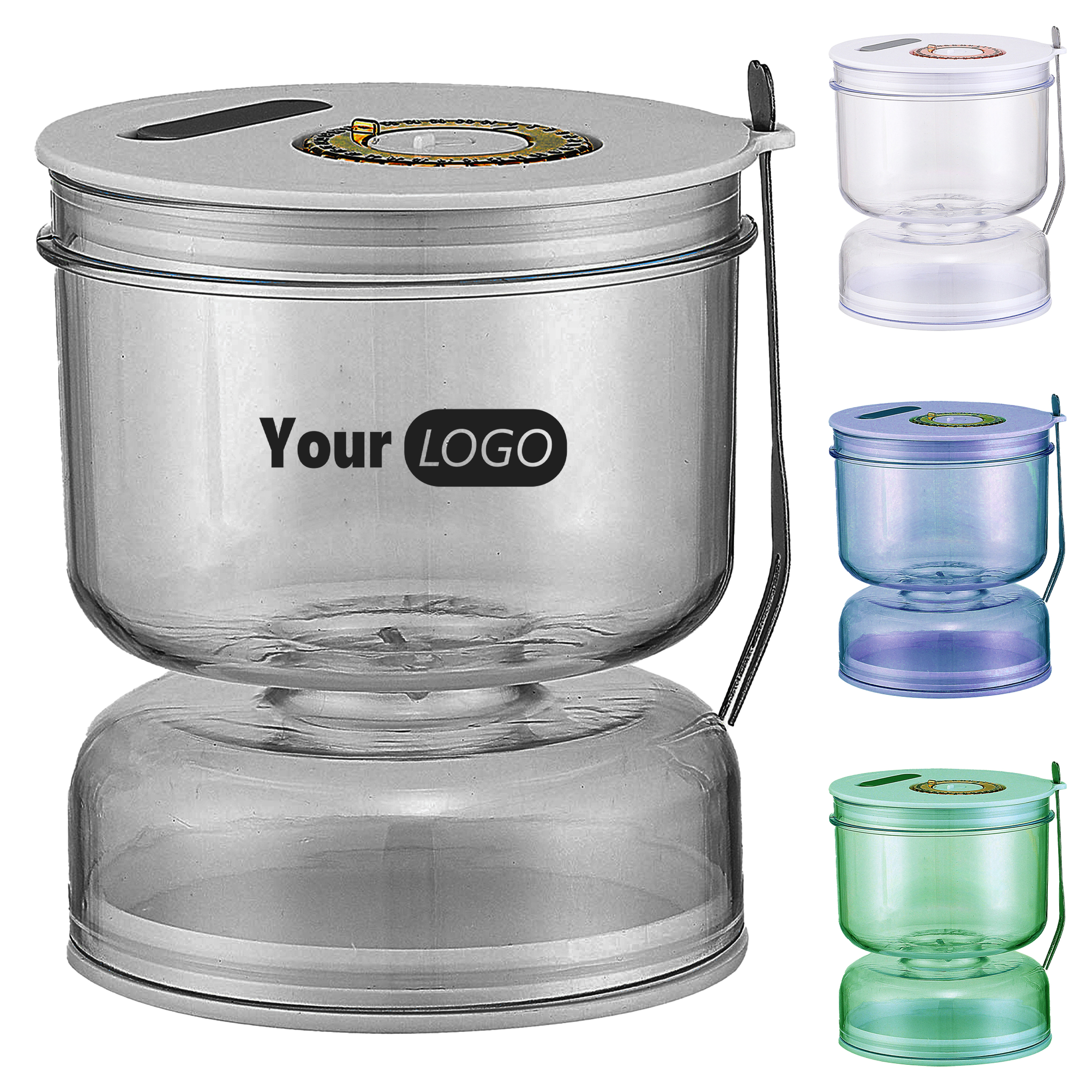 Glass Innovative Double-Layer Food Storage Container With Date Tracker 2