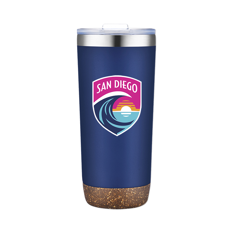22 Oz. Vacuum Tumbler with Cork Bottom 2