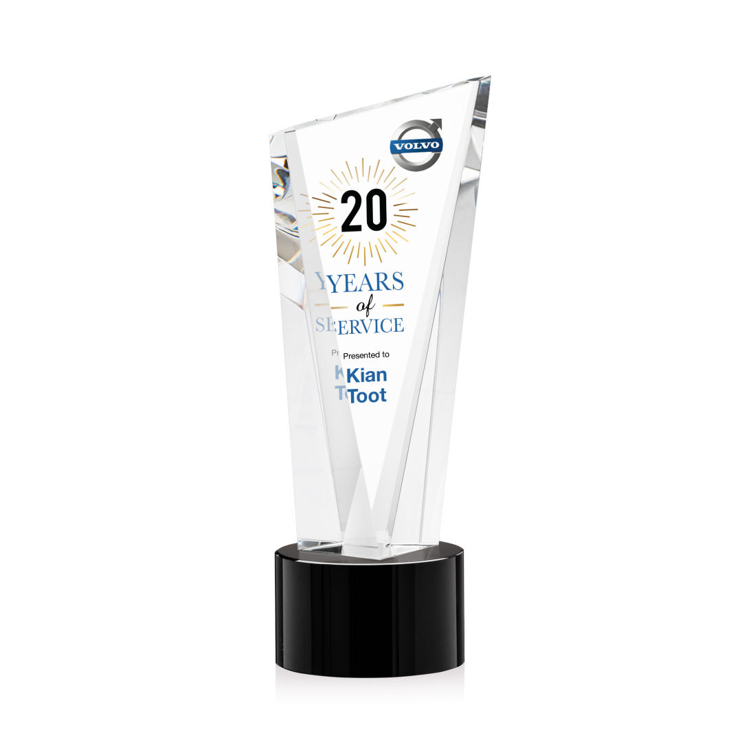 Plymouth VividPrint™ Award on Marvel Base - Black 3