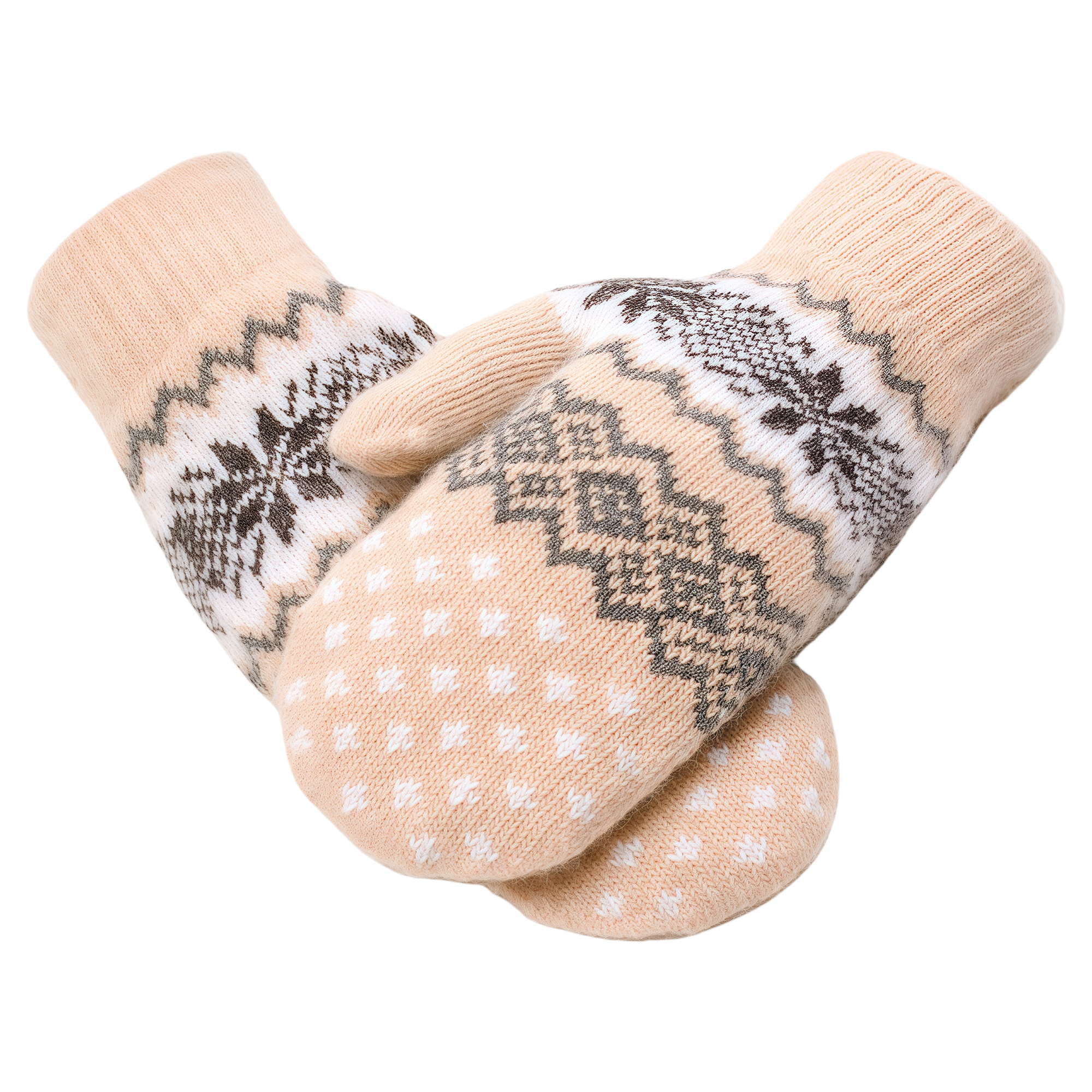 Thickened Wool Gloves with Fleece Lining 8