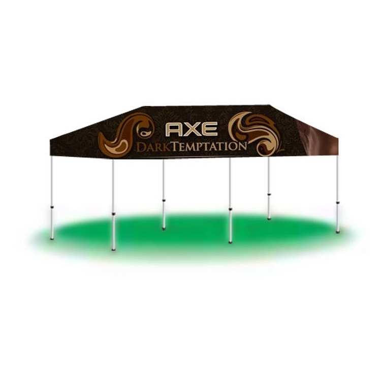 10' x 20' Tent Imprinted Logo Pop Up Tent-Full Digital 2