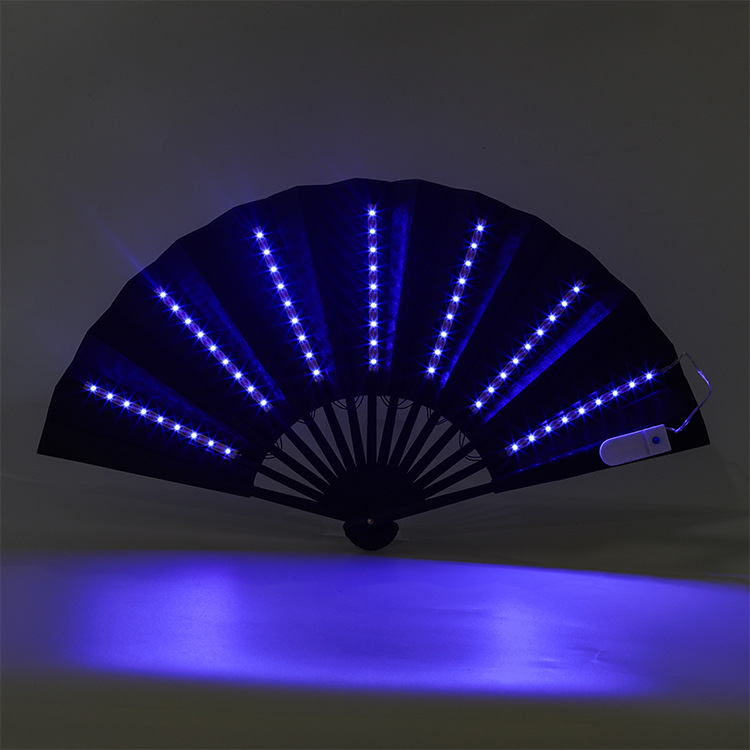 Folding Fan with Battery LED Light up 5
