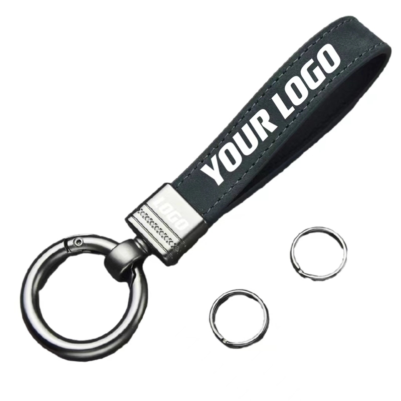 Stylish Leather Loop Key Chains 2