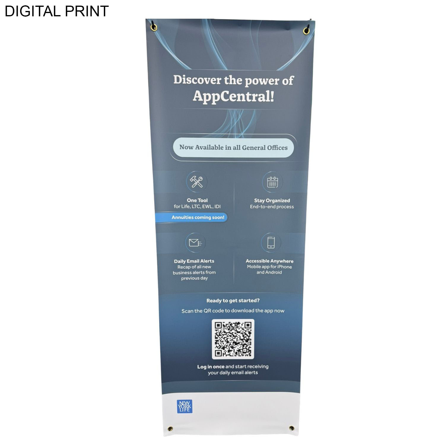 Tradeshow Package, Tripod Banner with Graphics DP651 + Sublimated Tablerunner SU520, Easy to setup 7