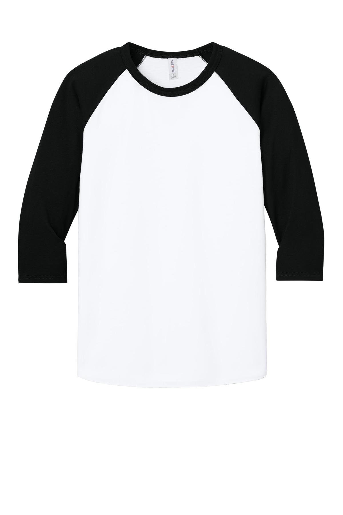 Jerzees Unisex Premium Blend Combed Ring Spun 3/4-Sleeve Raglan 560R 11