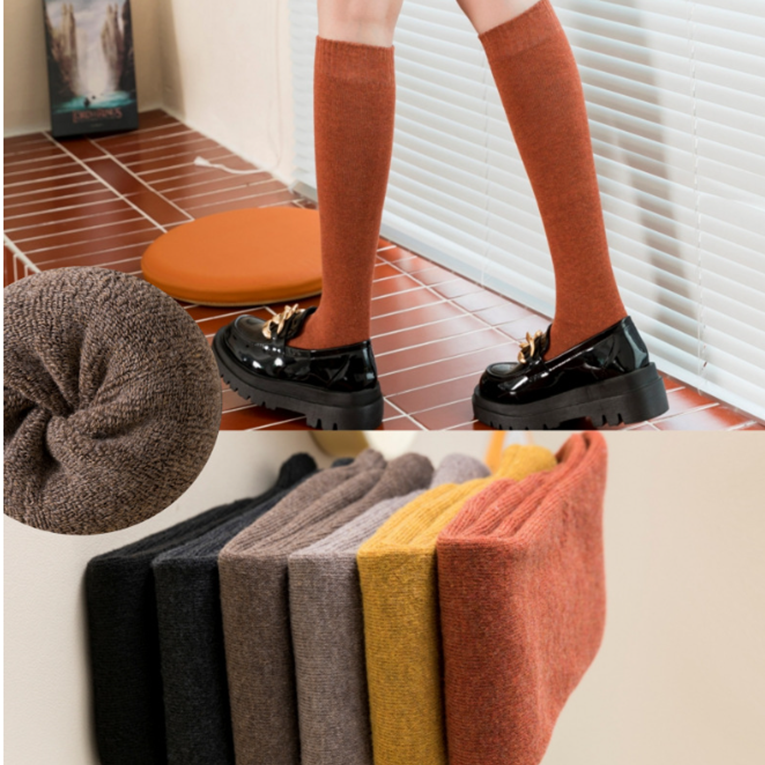 Women's Thermal Knee-High Socks 2