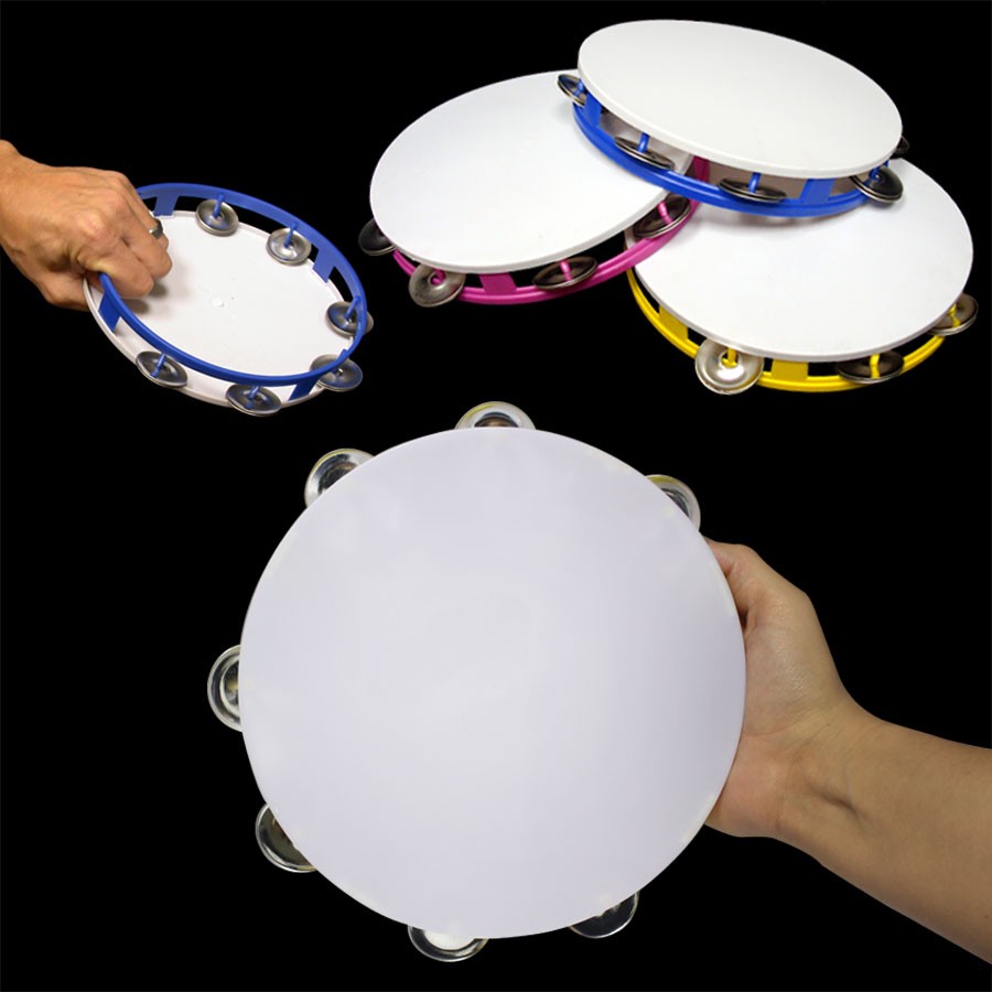 8" Plastic Tambourines 1